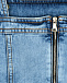 Голубой джинсовый полукомбинезон Balmain | Фото 6