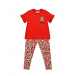 Комплект: футболка и брюки, красный Moschino | Фото 1