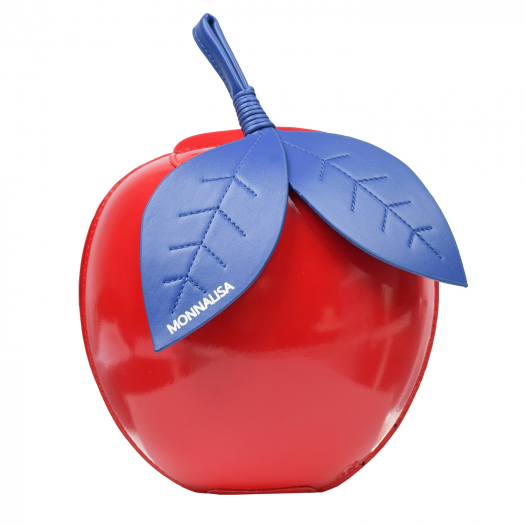 Сумка в форме яблока, 24x19x10 см Monnalisa | Фото 1