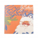 Открытка &quot;Дед Мороз&quot;, 14x14 см, оранжевый Jan&Sofie | Фото 1