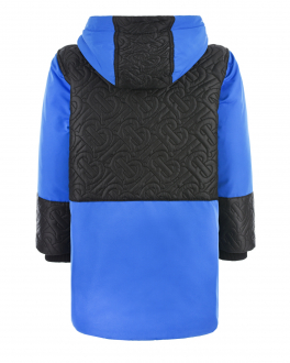 Утепленная стеганая куртка Burberry Мультиколор, арт. 8041165 KB6-COWAN  COBALT BLU A1650 | Фото 2