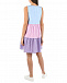 Трехцветное платье без рукавов Pietro Brunelli | Фото 3