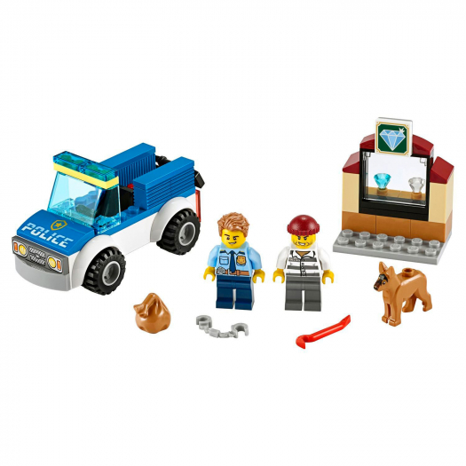 Конструктор City &quot;Полицейский отряд с собакой&quot; Lego | Фото 1