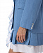Голубой пиджак с белой кружевной рюшей Masterpeace | Фото 12