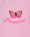 Розовая спортивная куртка с цветочным принтом Monnalisa | Фото 3