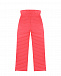 Утепленные розовые брюки Naumi | Фото 3
