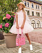Розовое платье с накидкой Sasha Kim | Фото 2