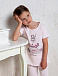 Розовая пижама с принтом &quot;фея&quot; La Perla | Фото 2