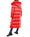 Длинное пальто с меховой отделкой на капюшоне ADD | Фото 3