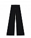 Черные широкие спортивные брюки MM6 Maison Margiela | Фото 2