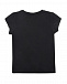 Черная футболка с декором из пайеток &quot;Вишни&quot; Monnalisa | Фото 2