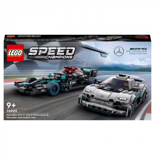 Конструктор Speed Champions &quot;Mercedes-AMG F1 W12 E Performance и Mercedes-AMG Project One&quot; Lego | Фото 1