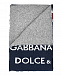 Шарф из смесовой шерсти с логотипом Dolce&Gabbana | Фото 3