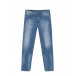 Синие джинсы с разрезами Dondup | Фото 1
