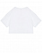 Укороченная белая футболка Dondup | Фото 2