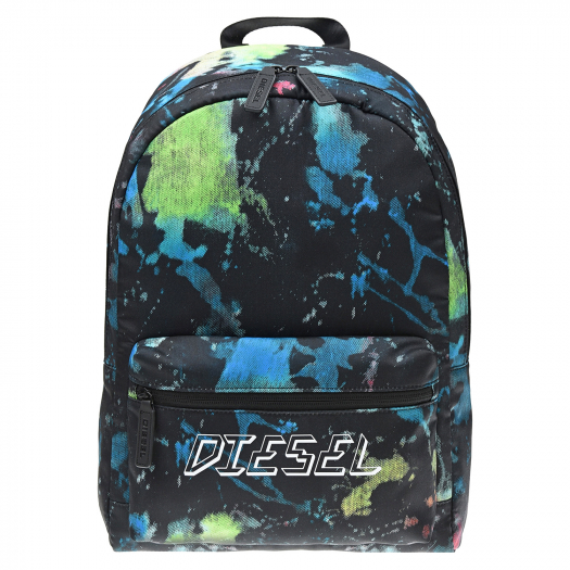 Синий рюкзак с разноцветными пятнами, 43x33x11 см Diesel | Фото 1