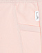 Спортивные брюки пудрового цвета Sanetta Kidswear | Фото 3
