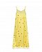 Желтое платье с цветочным принтом  | Фото 3