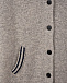 Серый кардиган из кашемира с логотипом Oscar et Valentine | Фото 4