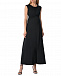 Черное платье с вырезом на спине Pietro Brunelli | Фото 2