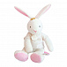 Мягкая игрушка Кролик розовый Perlidoudou, 25 см Doudou et Compagnie | Фото 2
