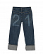 Темно-синие джинсы с отворотами No. 21 | Фото 2