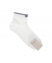 Белые носки с принтом "19"