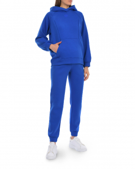 Синие спортивные брюки Pietro Brunelli , арт. PN2105 CO0084 0319 | Фото 2