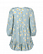 Голубое платье с принтом &quot;ромашки&quot; Stella McCartney | Фото 2