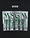 Черная толстовка-худи с логотипом MSGM | Фото 3