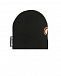 Черная шапка с принтом &quot;медвежонок&quot; Moschino | Фото 2