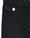 Черные джинсы с плетеным поясом  | Фото 3