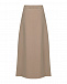 Вельветовая юбка светло-коричневого цвета Panicale | Фото 2