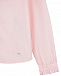 Розовая рубашка из поплина с оборкой Emporio Armani | Фото 5