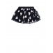 Черная юбка с декором &quot;воздушные шары&quot; Monnalisa | Фото 1