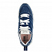 Кроссовки синие на толстой подошве с лого Voile blanche | Фото 4