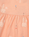 Платье с принтом &quot;зайцы&quot; Sanetta Kidswear | Фото 3