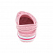 Розовые сланцы с логотипом Crocs | Фото 3