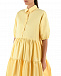 Желтое платье с короткими рукавами Dan Maralex | Фото 8
