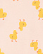 Боди с принтом &quot;желтые утки&quot; Sanetta | Фото 3
