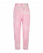 Розовые джинсы с принтом tie dye  | Фото 4