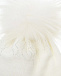 Белая шапка с узором из страз Joli Bebe | Фото 4