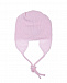 Розовая шапка из шерсти с флисовой подкладкой Catya | Фото 2