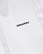 Белая рубашка с рукавами-фонариками Dsquared2 | Фото 3