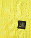 Желтая шапка из шерсти с меховым помпоном Regina | Фото 3