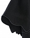 Черная футболка с фигурным срезом на рукавах Vivetta | Фото 7