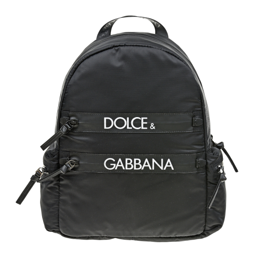 Черный нейлоновый рюкзак 24x30x10 см Dolce&Gabbana | Фото 1