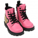 Розовые ботинки с аппликацией Moschino | Фото 1