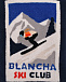 Темно-синяя дубленка с декором &quot;Ski Club&quot; Blancha | Фото 5