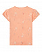 Футболка персикового цвета Sanetta Kidswear | Фото 2